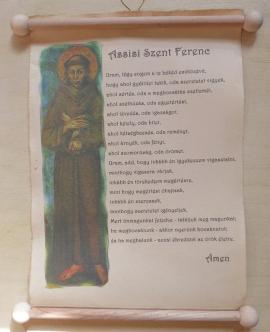 Uram, tégy engem...(Assisi Szent Ferenc imája)